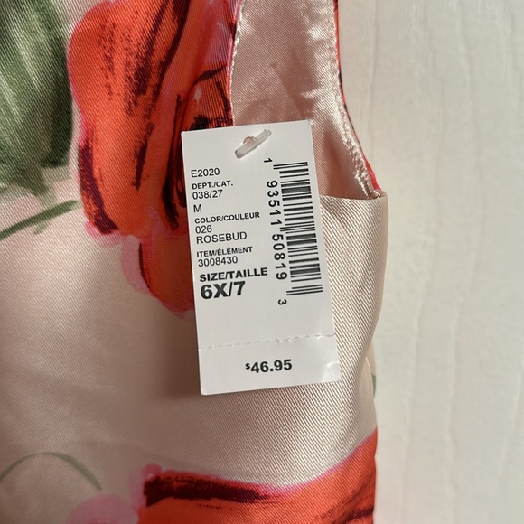 Children’s Place Girls Dress (Cute For Easter or Any Occasion), NWT’s, Size 6X/7 - Picture 4 of 11